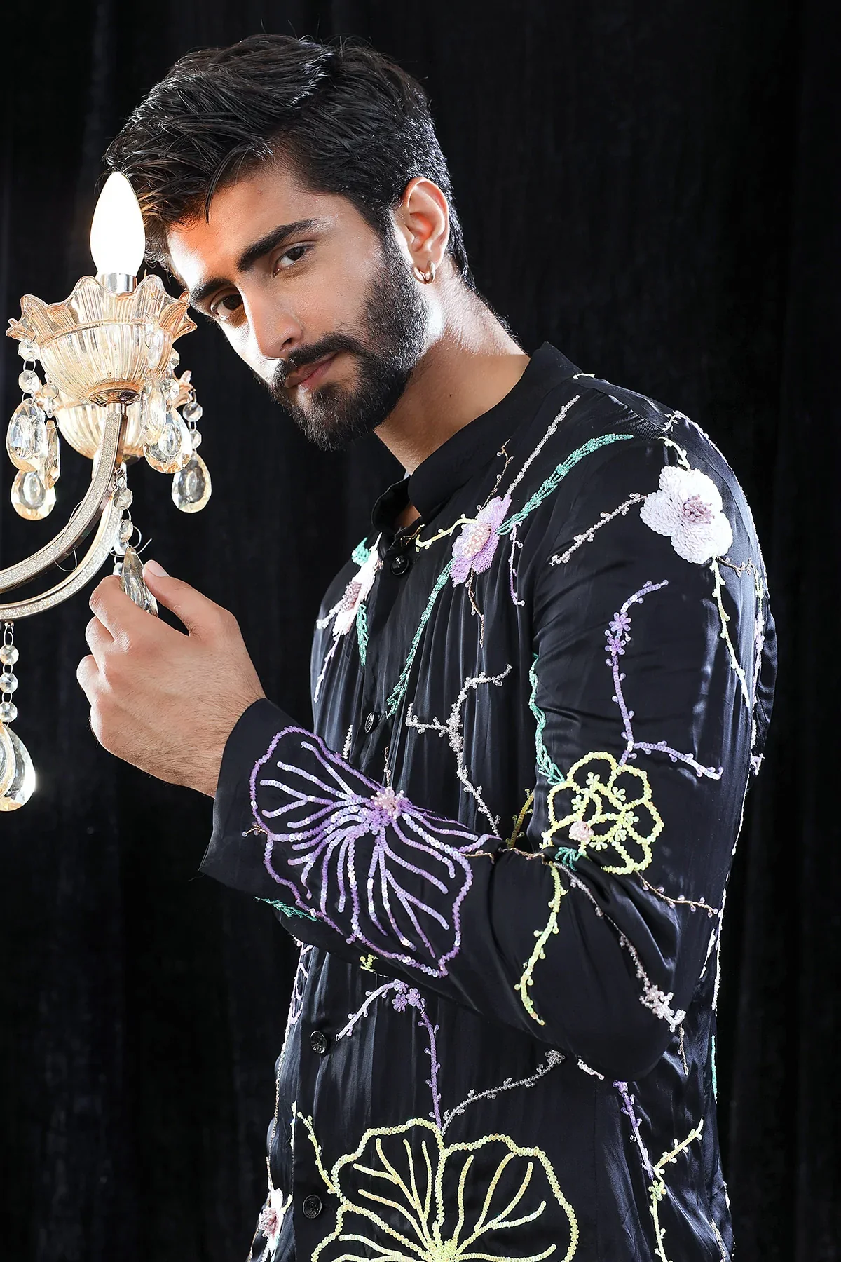Gabriel Hand Embroidered Kurta - Image 5
