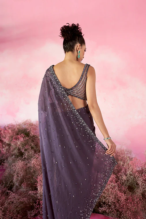 Galaxy Saree Set - Image 4