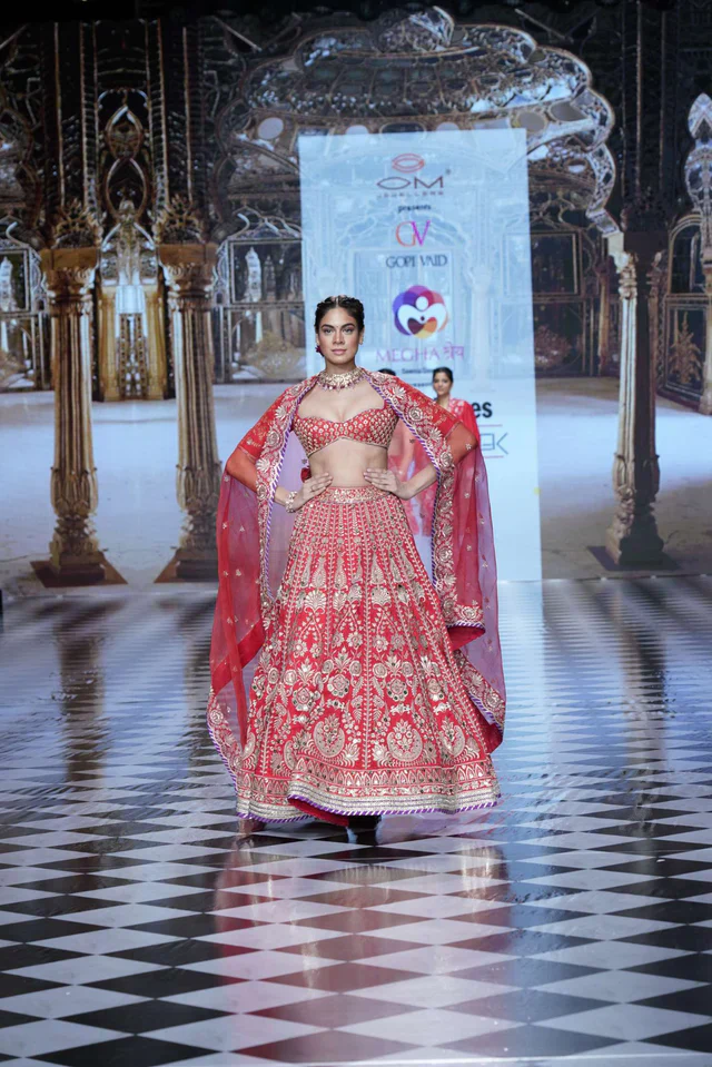 Golconda Jasmin Lehenga Set - Image 5