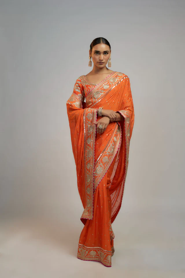 Golconda Rida Saree Set