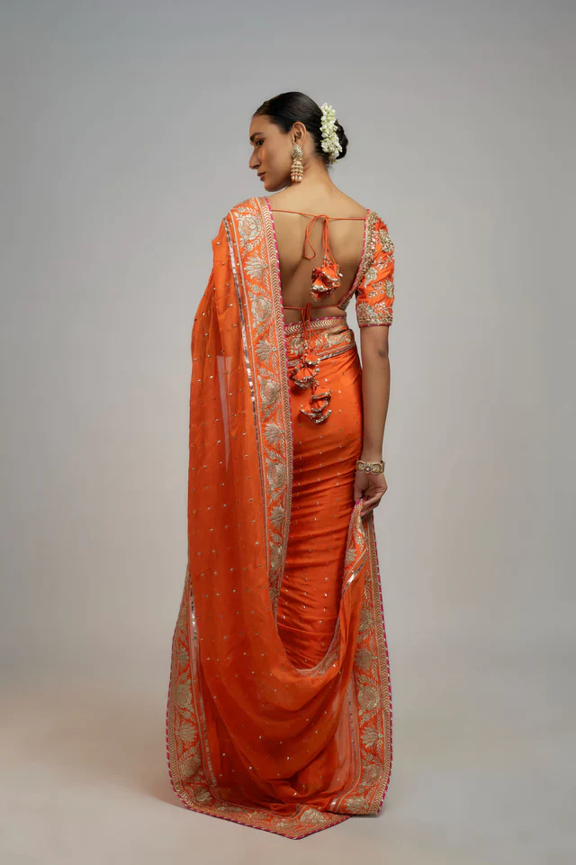 Golconda Rida Saree Set - Image 4