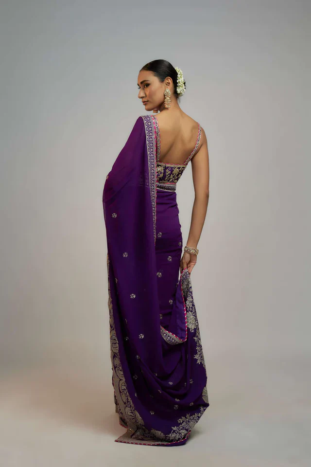 Golconda Yamini Saree Set - Image 4