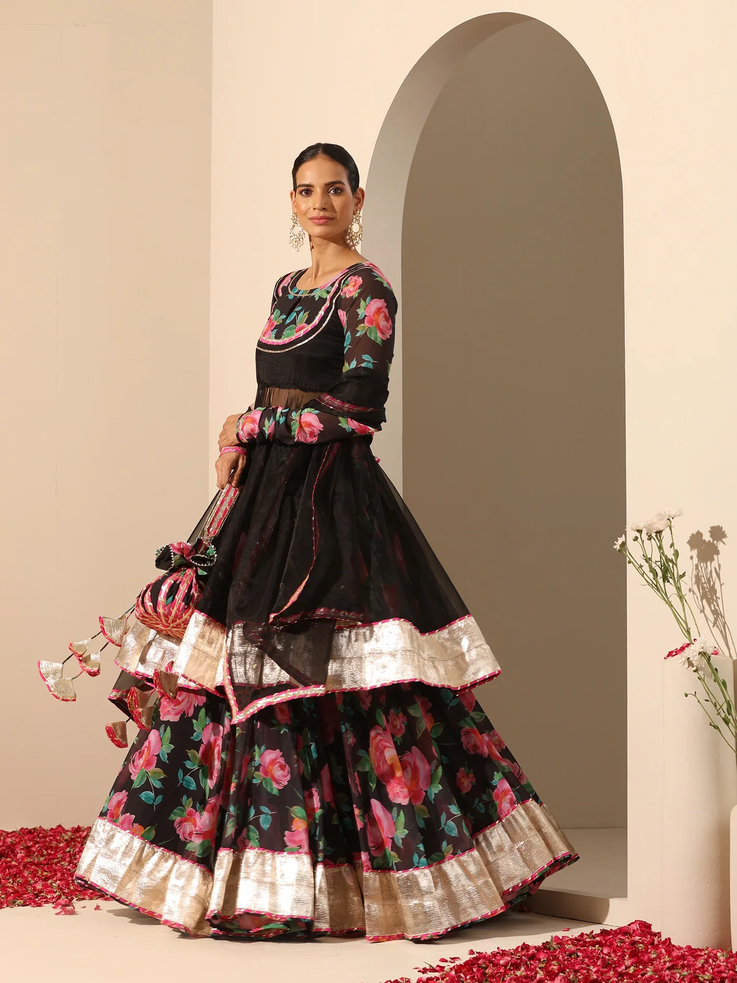 Gul Gulab Lehenga Set - Image 8