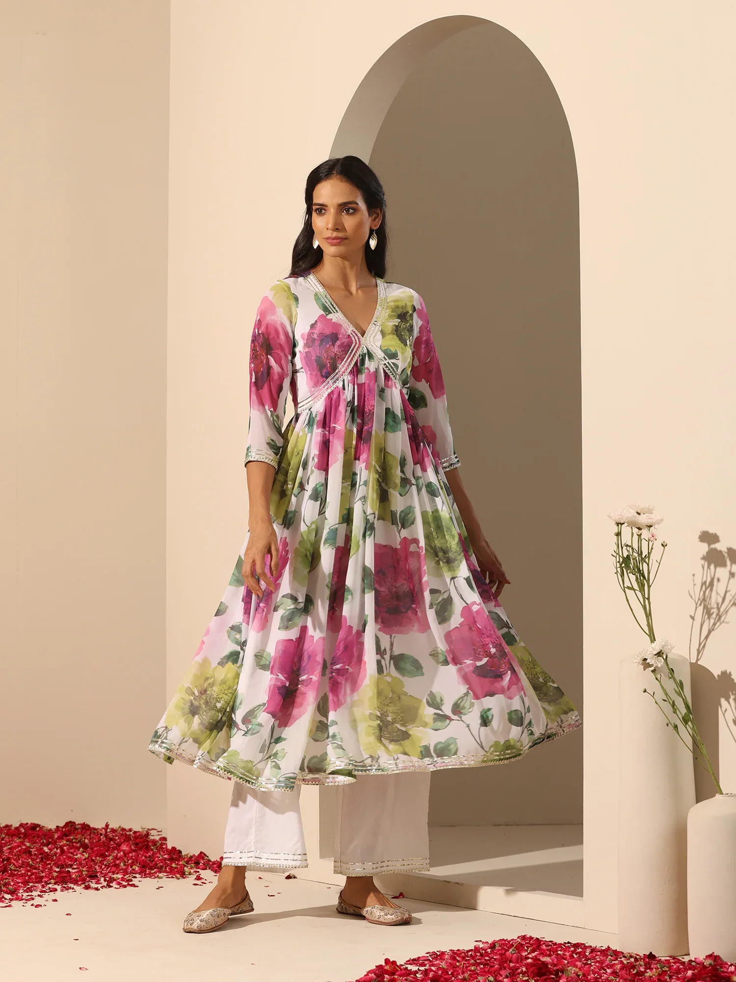 Gul Gulistan Anarkali Set - Image 6