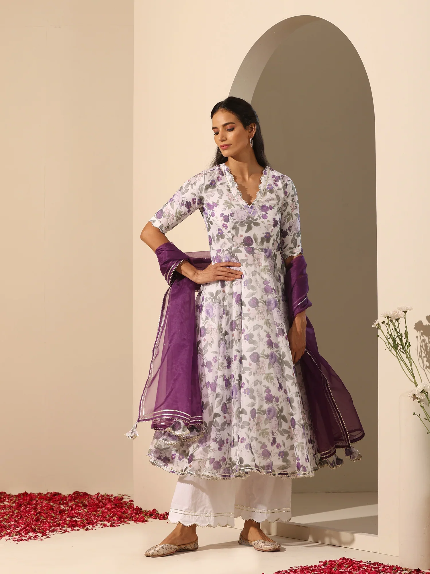 Gul Jamini Anarkali Set