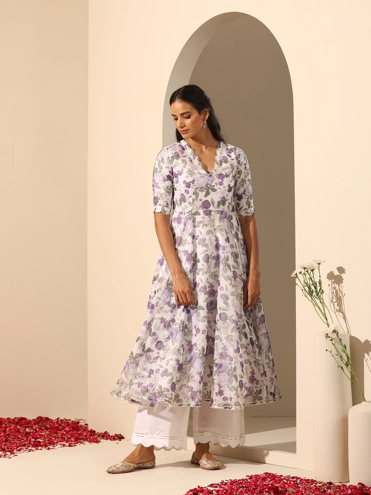 Gul Jamini Anarkali Set - Image 6