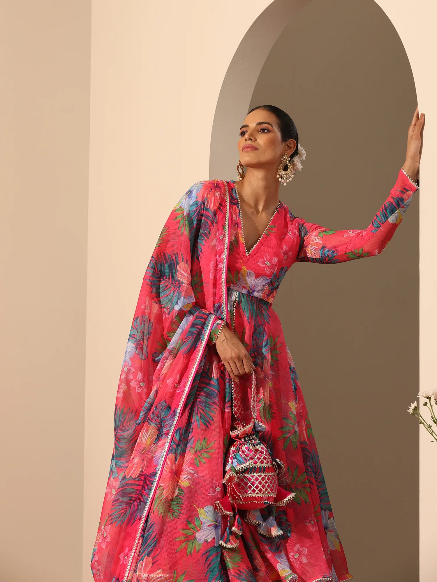 Gul Qudrat Lehenga Set - Image 2