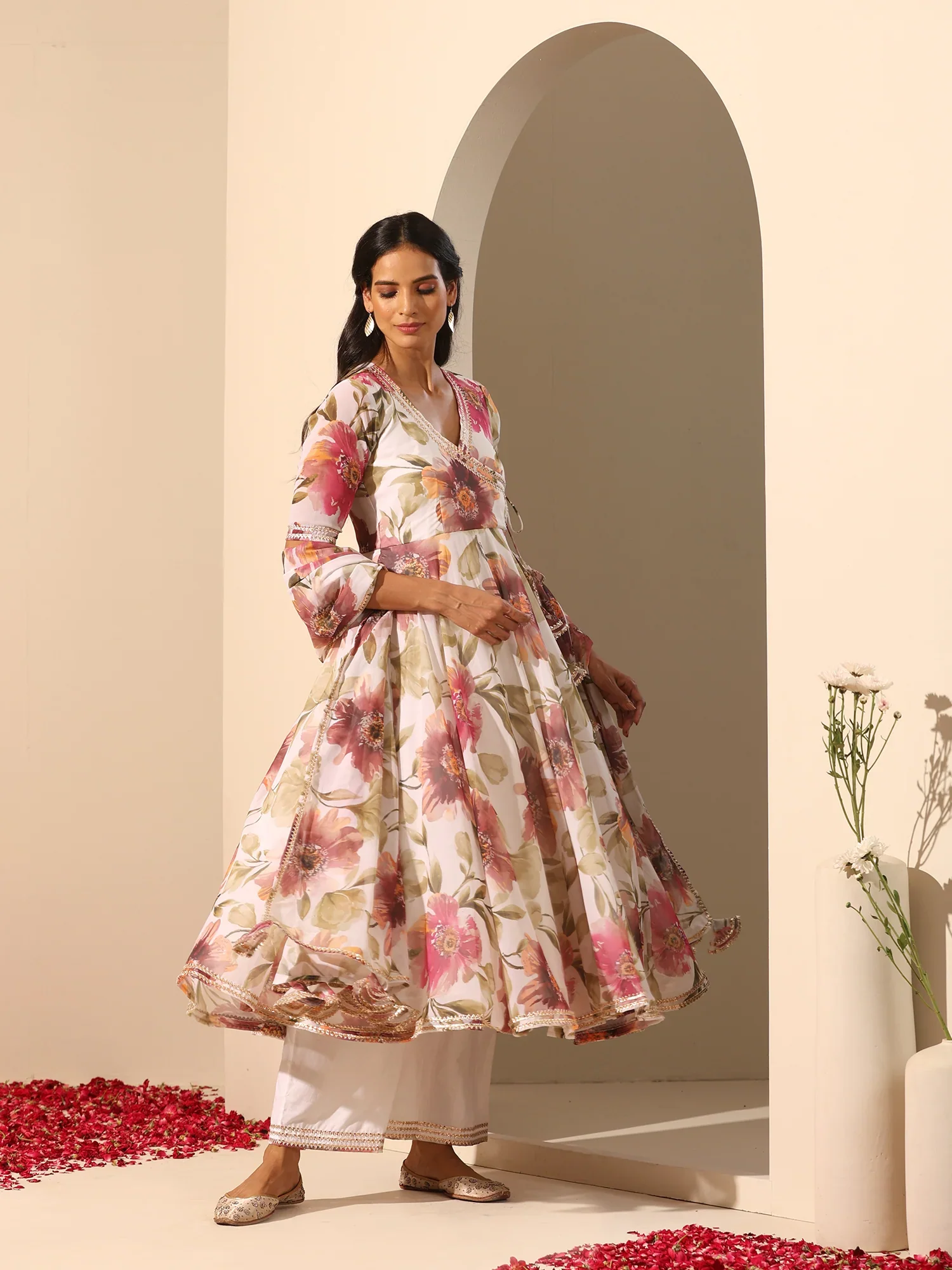 Gul Sufiyana Angrakha Set - Image 3