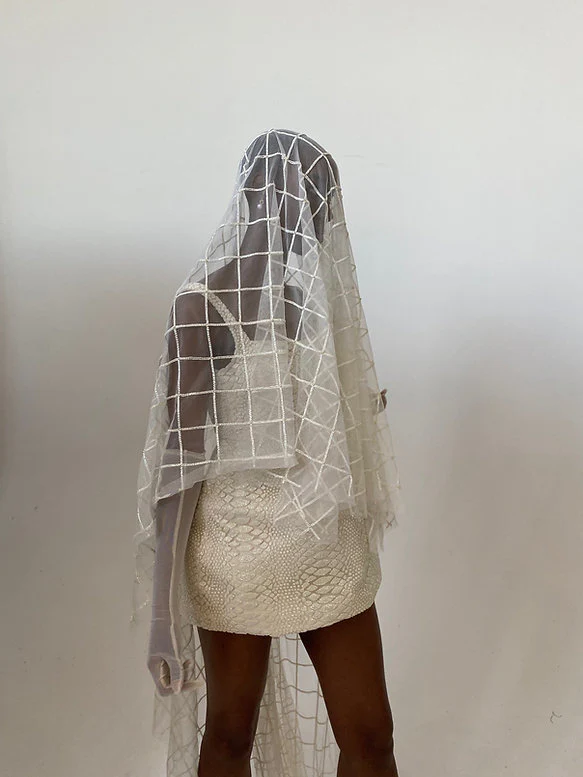 Hand Embroidered Mini Dress - Image 3