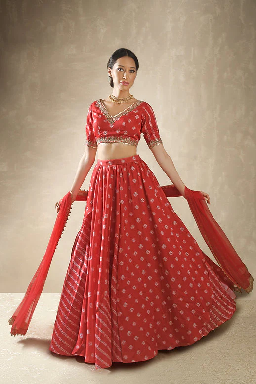 Renee Label - Hibiscus Lehenga Set -Size XXL - Image 5