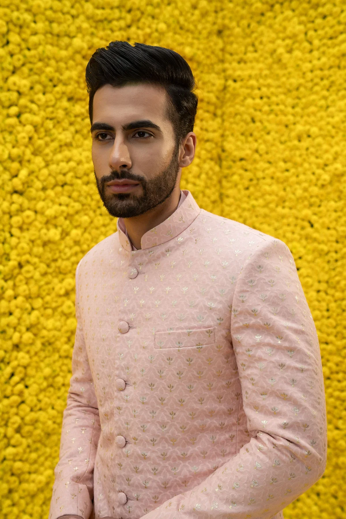 Humza Blush Kurta - Image 3