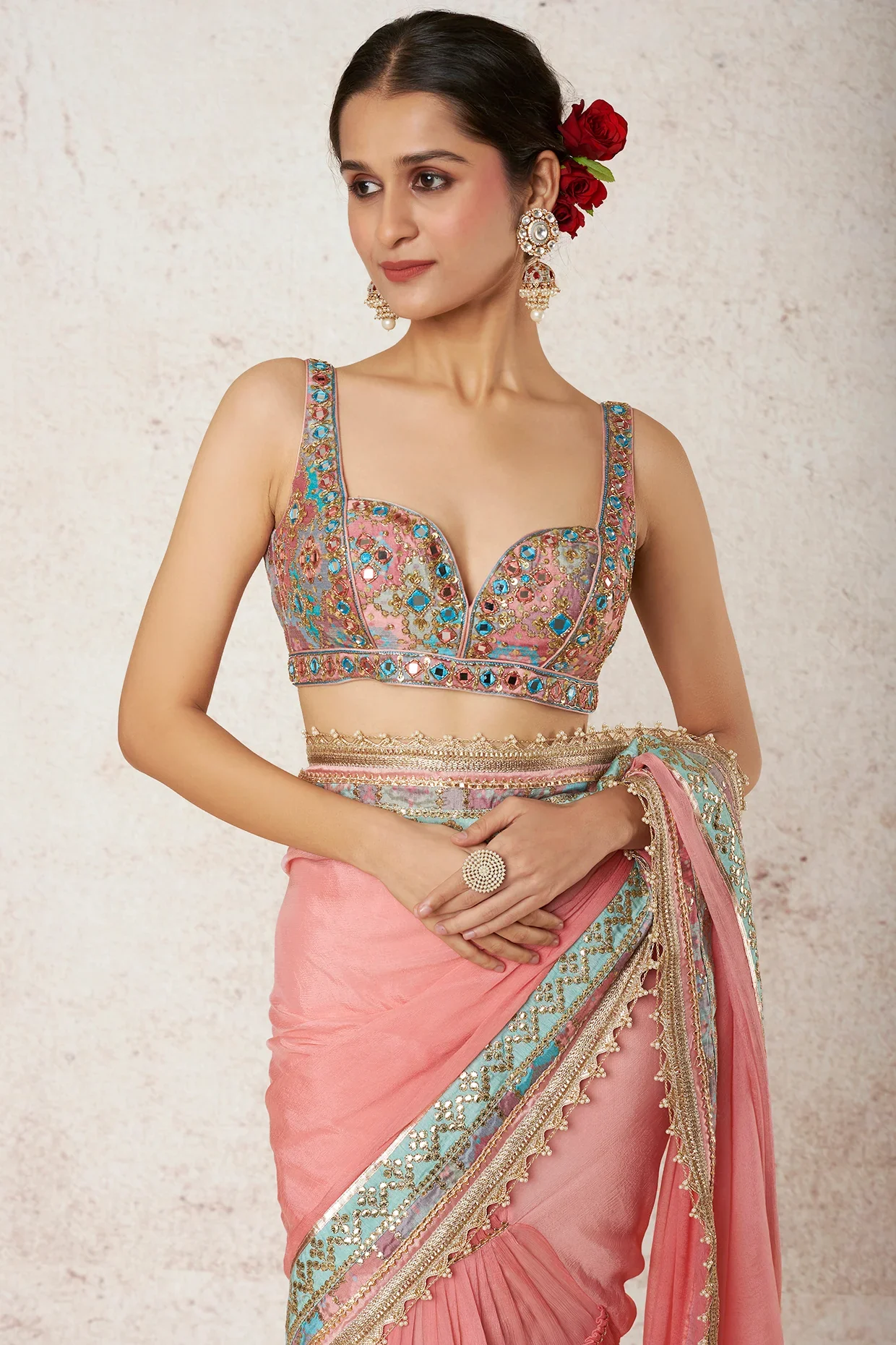Imroz Saree Set - Image 4