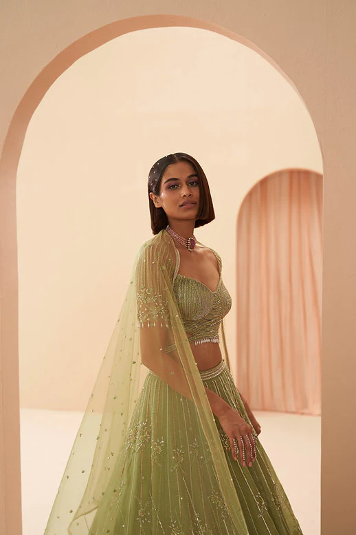 Jade Lehenga - Image 3