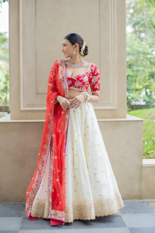 Juhi Godambe In Golconda Damini Lehenga Set - Image 4