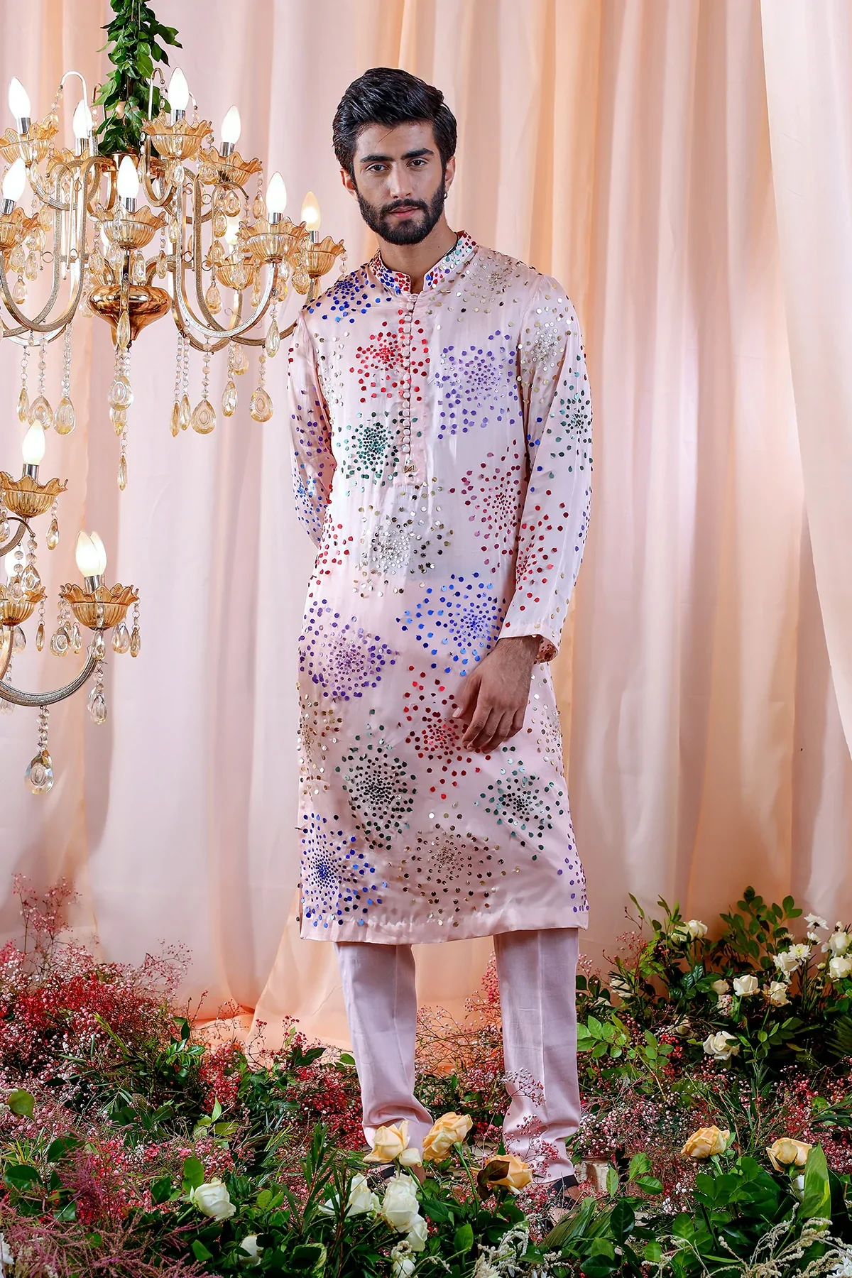 Jules Hand Embroidered Kurta - Image 3