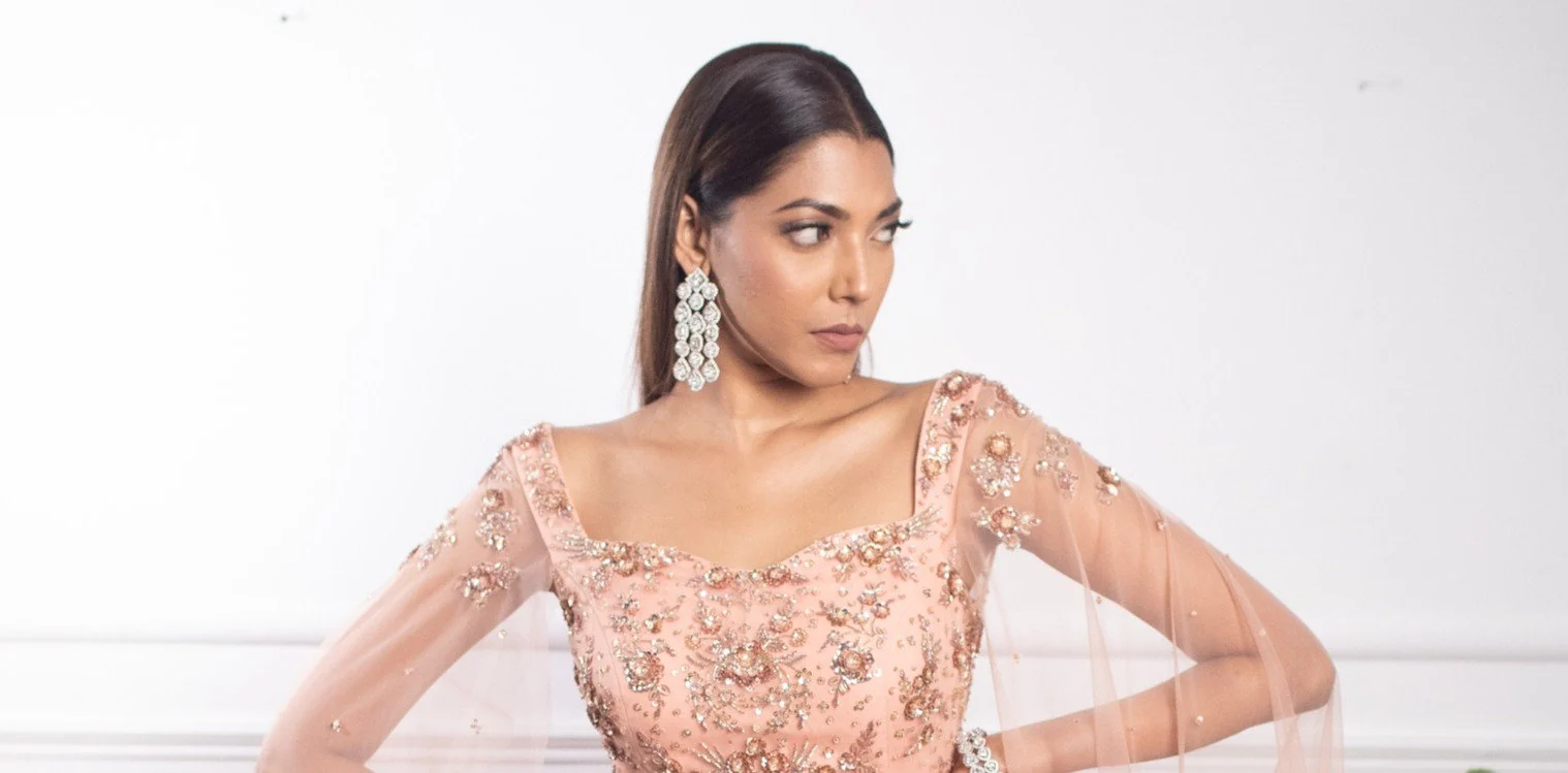 Juliet Peach Gown - Image 3