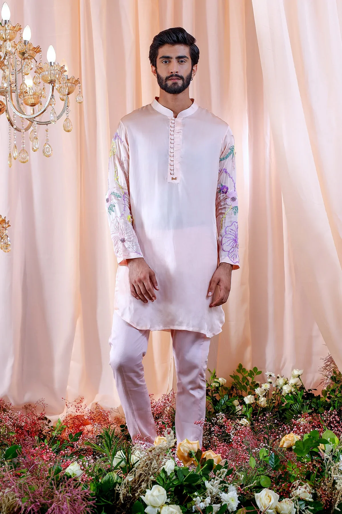Kevin Hand Embroidered Kurta