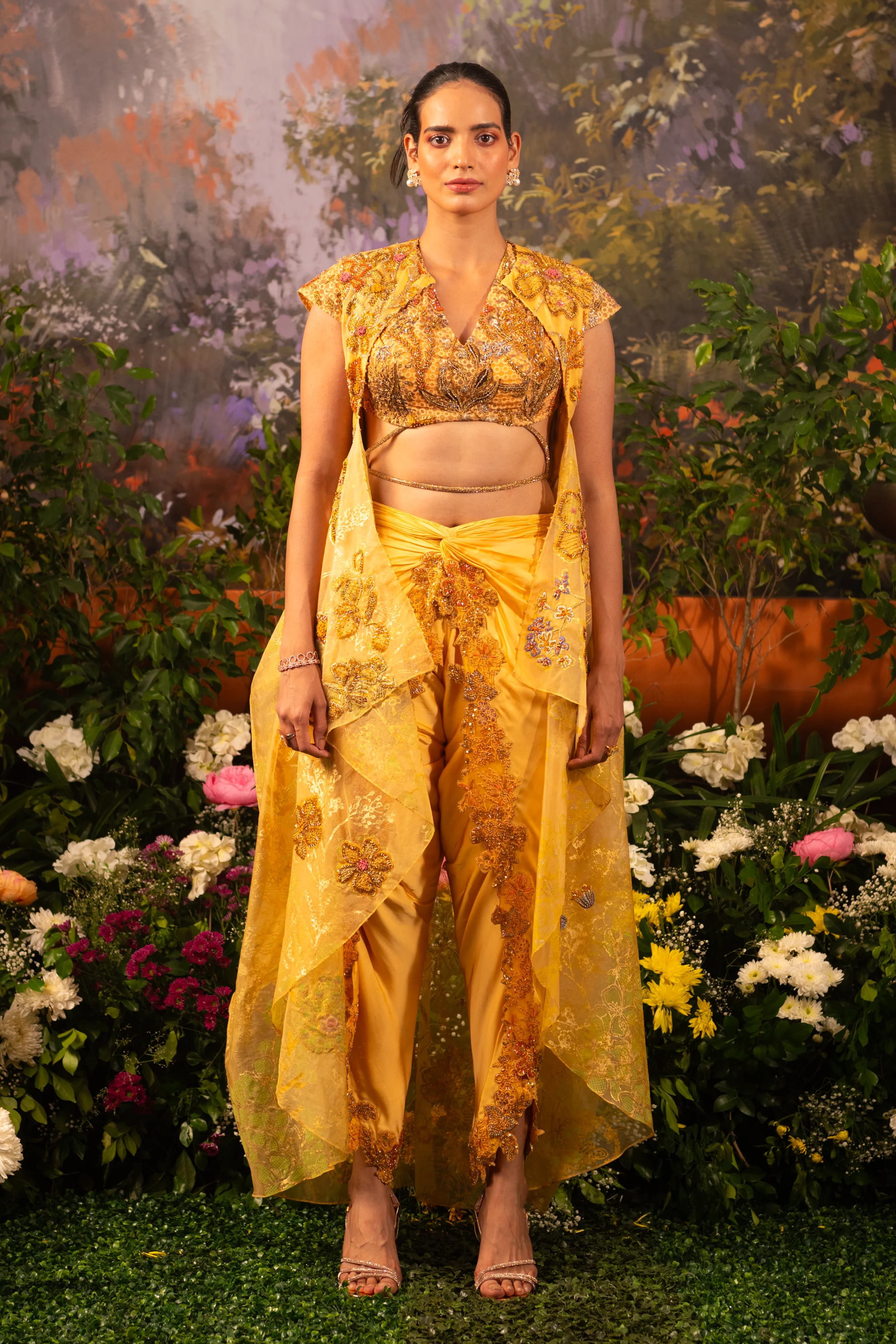 Keya Apricot Co-ord Set - Image 3