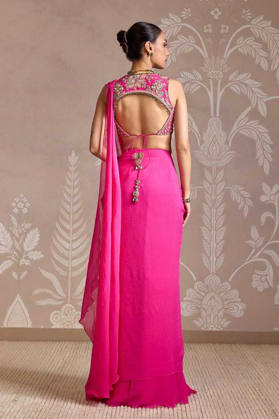 Knot saree set - Image 5