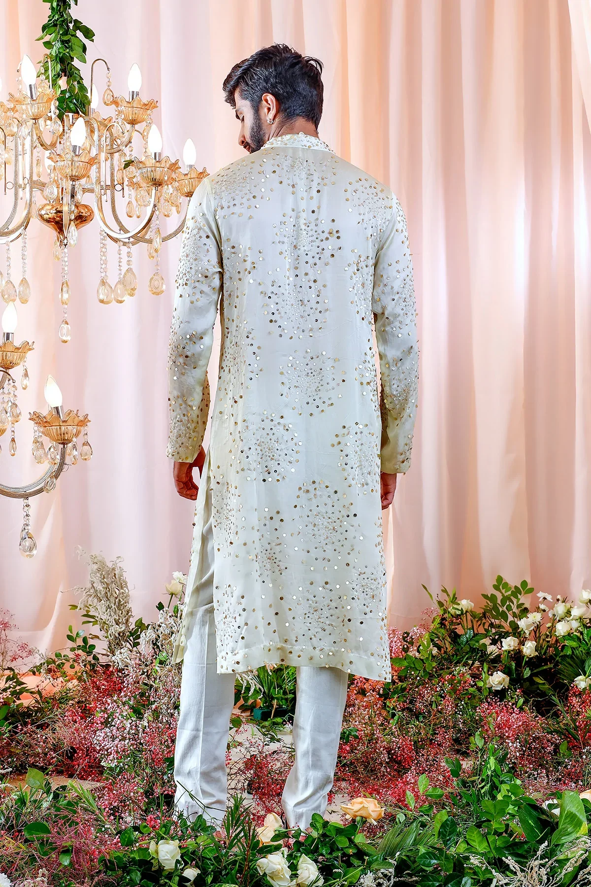 Leon Hand Embroidered Kurta - Image 2