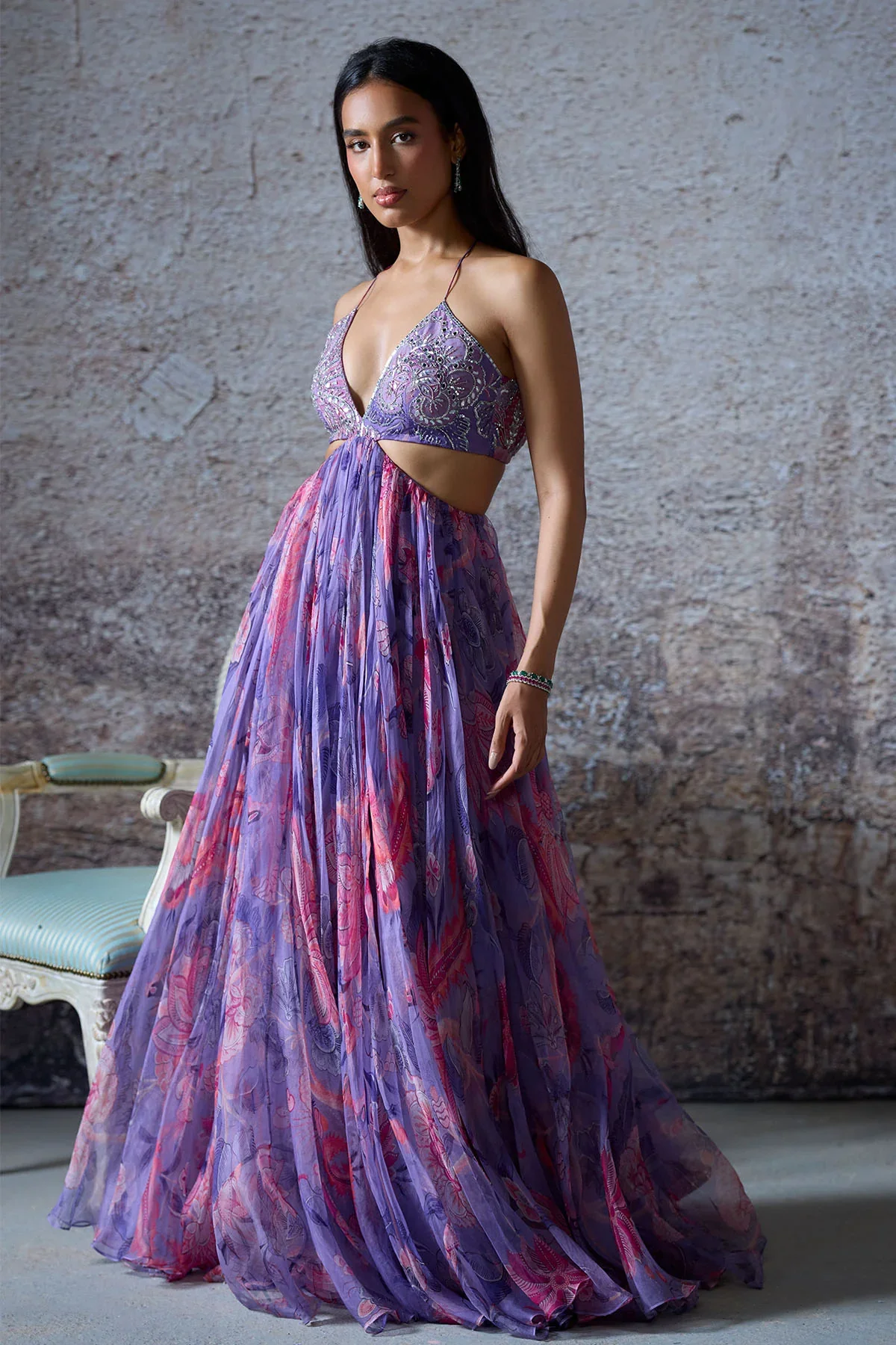 LISA - Embroidered Gown - Image 4