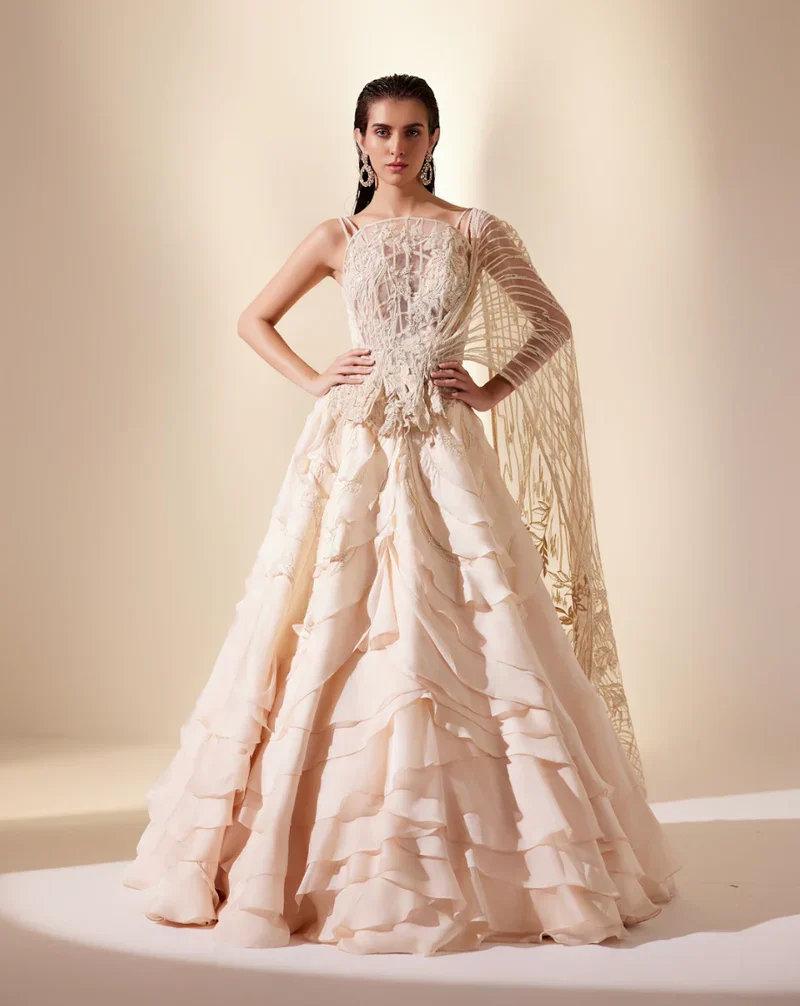 Lunar Gleam Lehenga Set