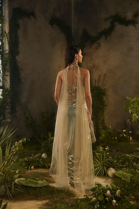 Lumatic drape skirt set - Image 3