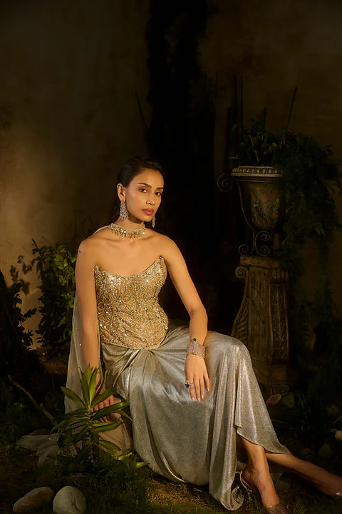 Lumatic drape skirt set - Image 4