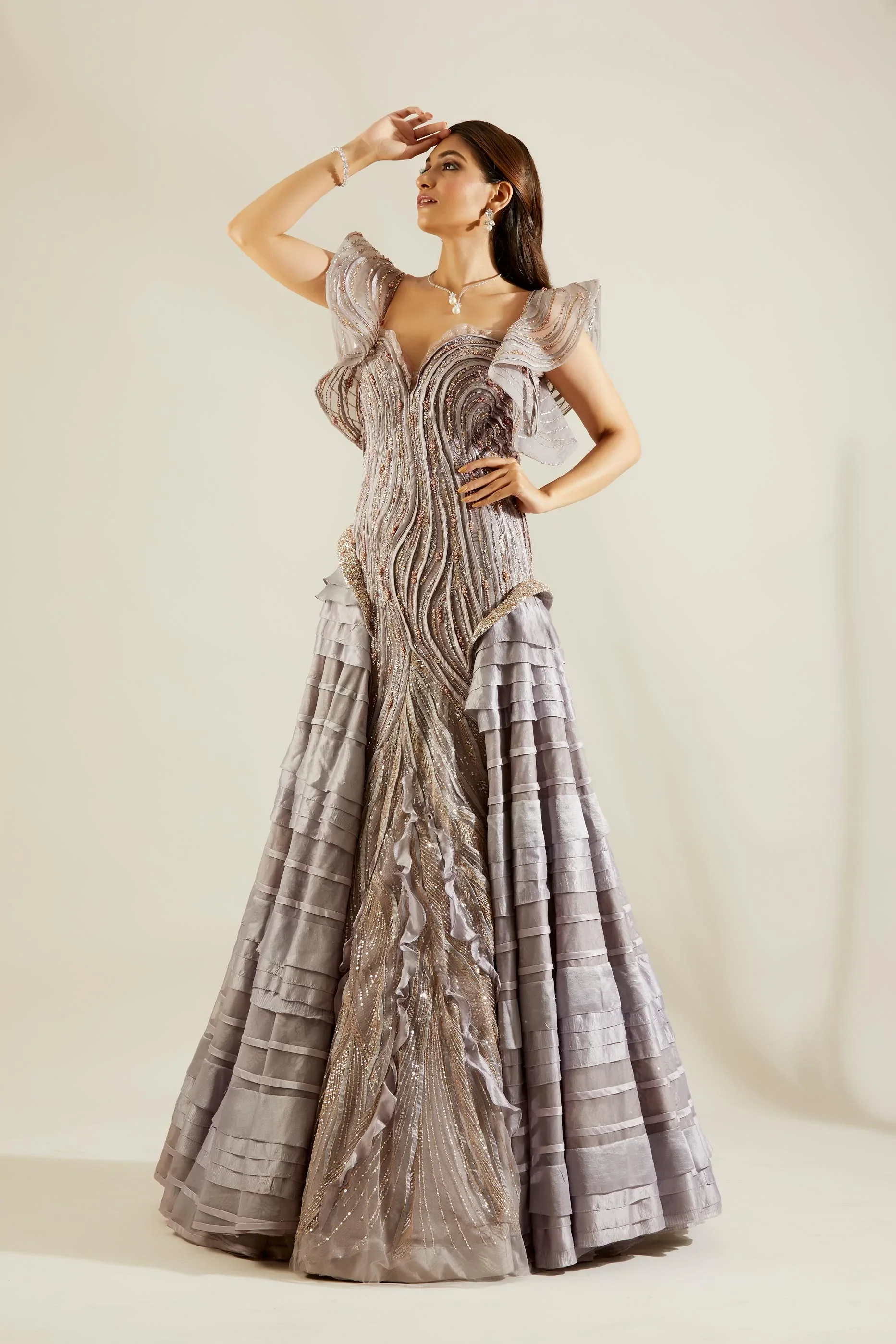 Mauve Binding Gown - Image 4