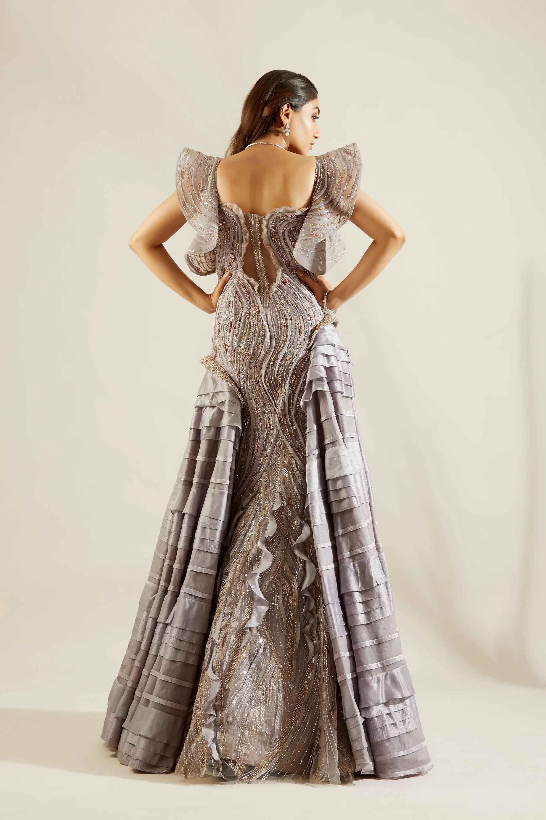 Mauve Binding Gown - Image 5