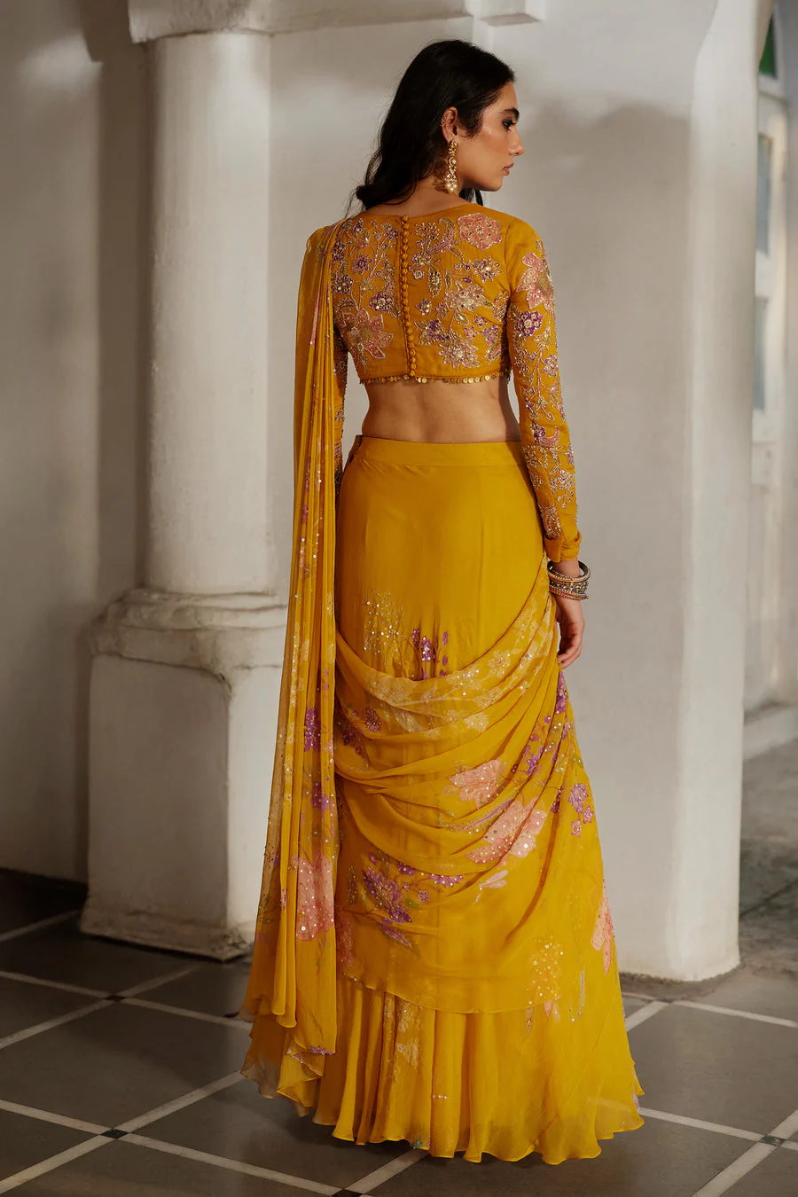 Moon saree set - Image 4