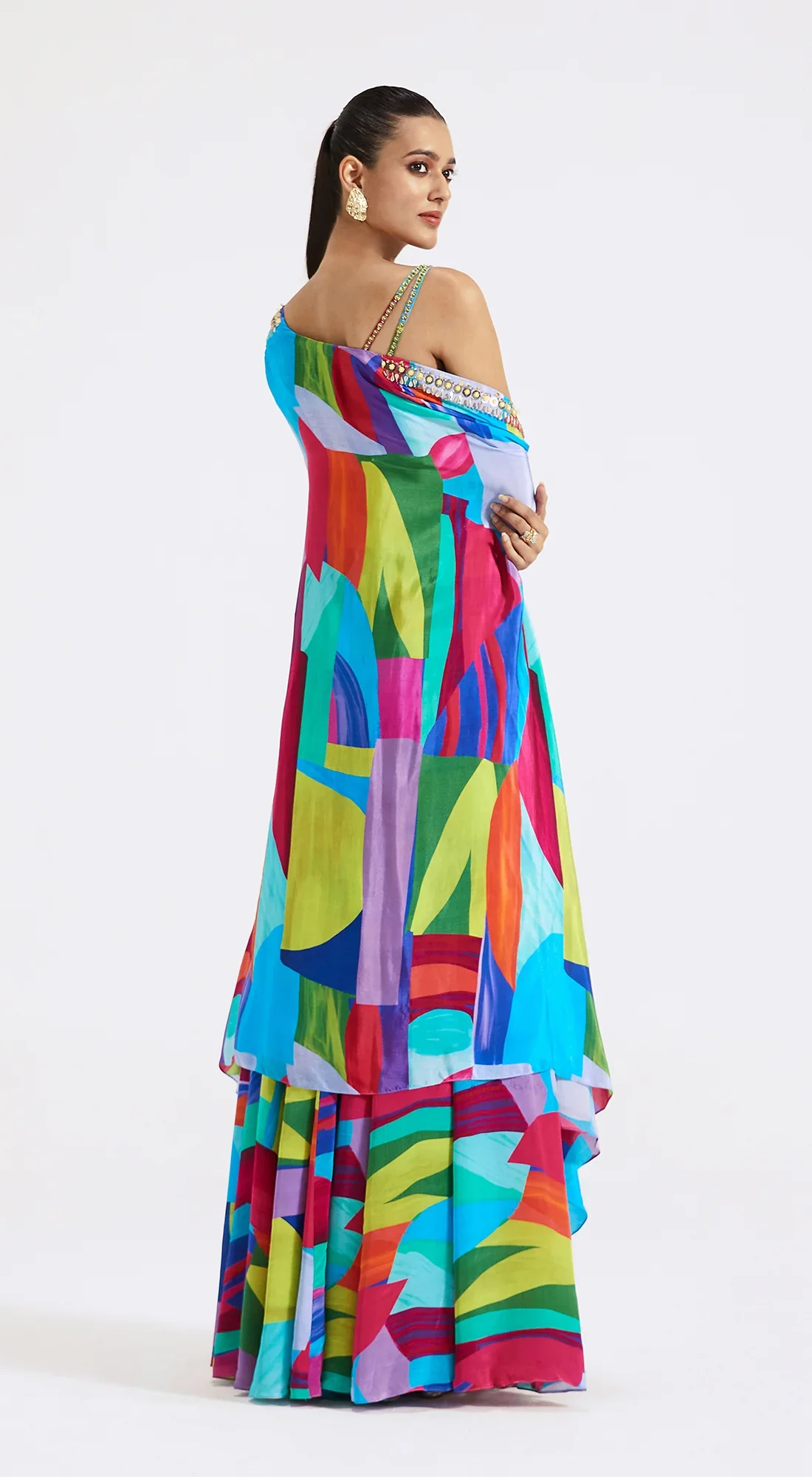 Multicolour Skirt Set - Image 3
