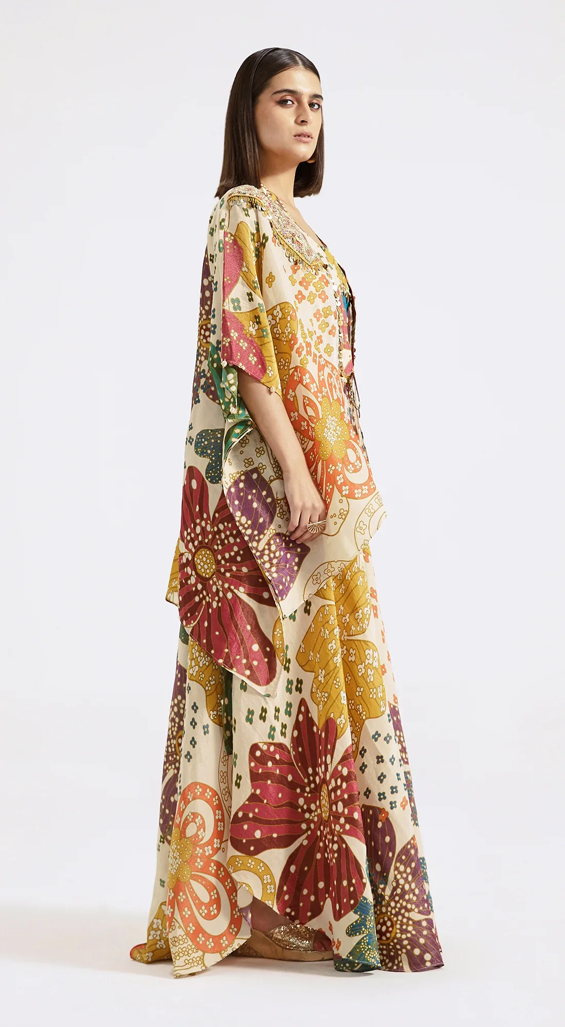 Multicoloured Sharara Set - Image 3