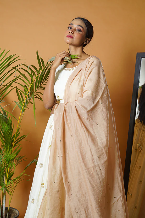 Off White Lehenga Set - Image 12