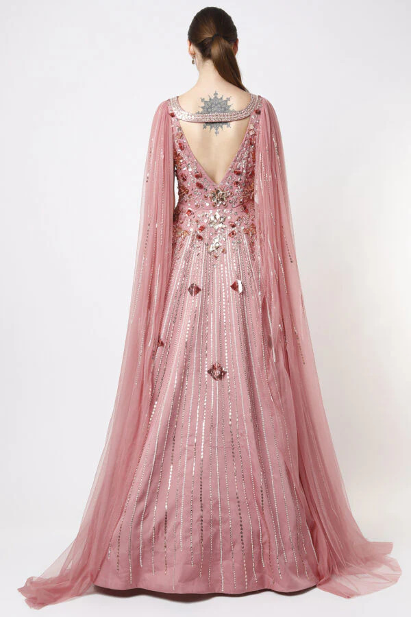 Onion Pink Gown - Image 2