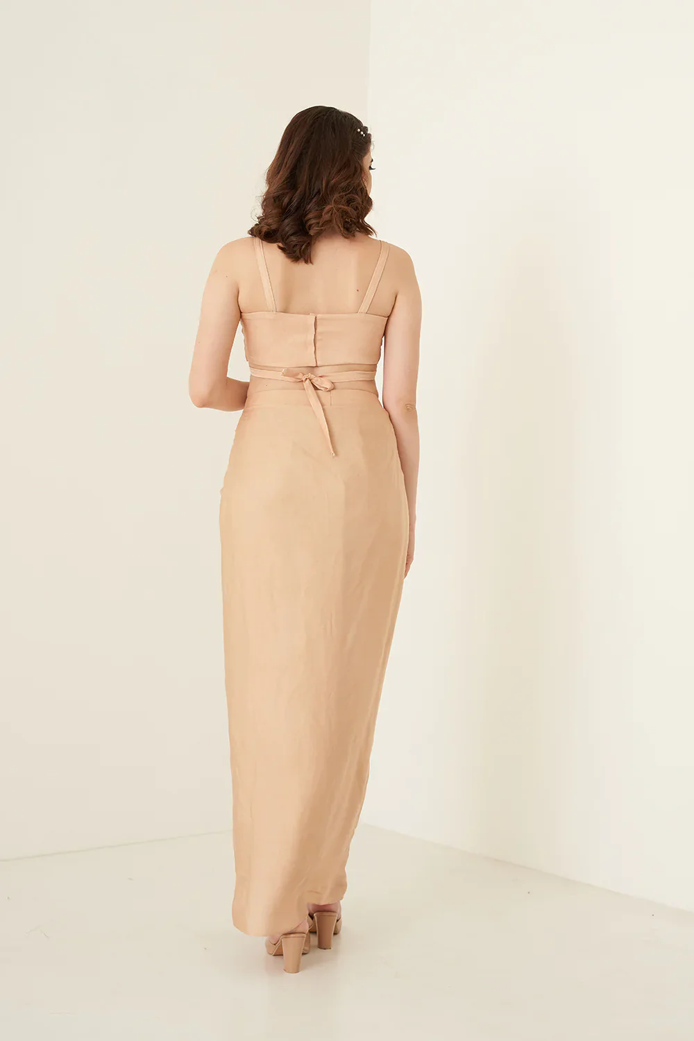 Peach Skirt Set - Image 2