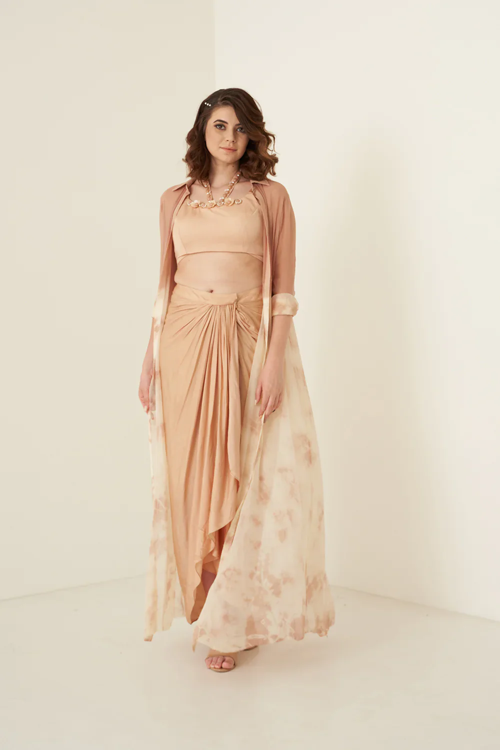 Peach Skirt Set - Image 5