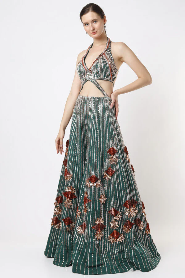 Pine Green Jumpsuit - Image 5