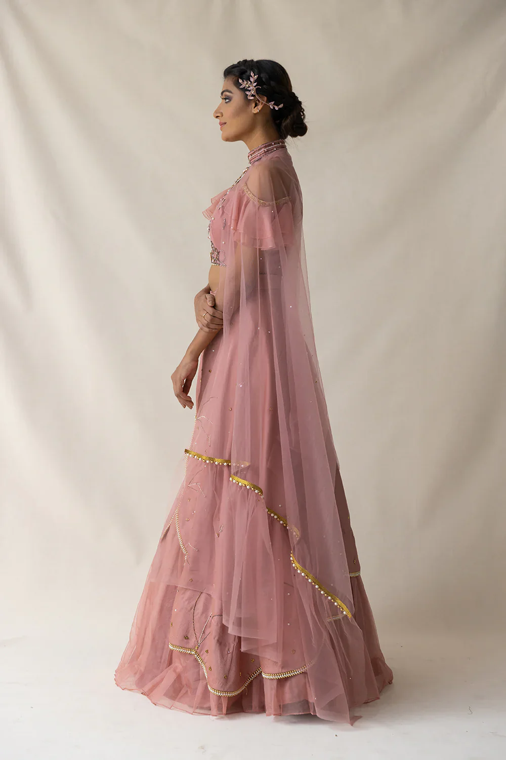 Pink Lehenga - Image 3