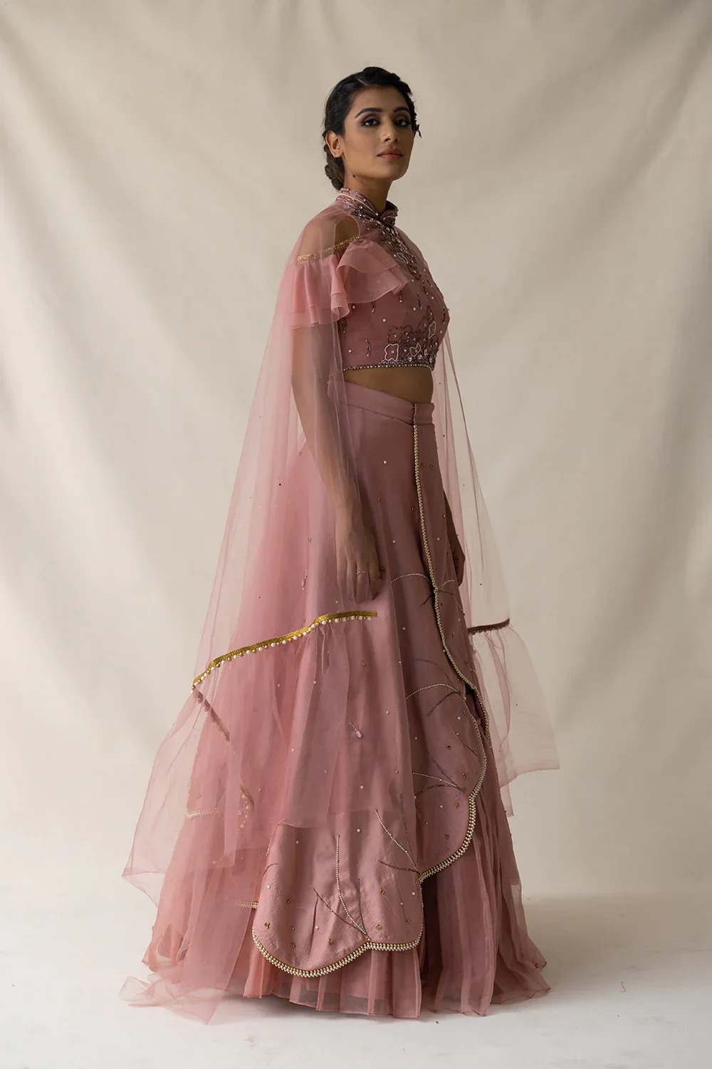 Pink Lehenga - Image 4