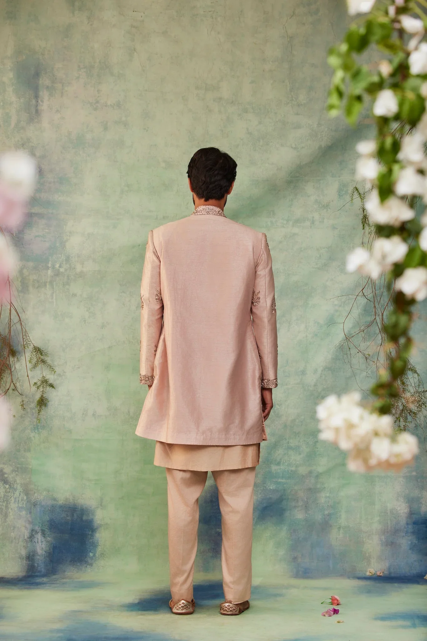 Pink Sherwani - Image 3