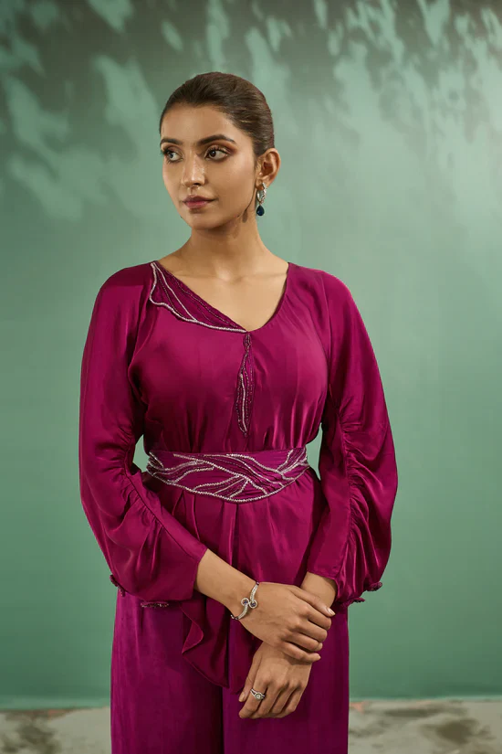 Plum Pink Co-Ord Set - Image 2