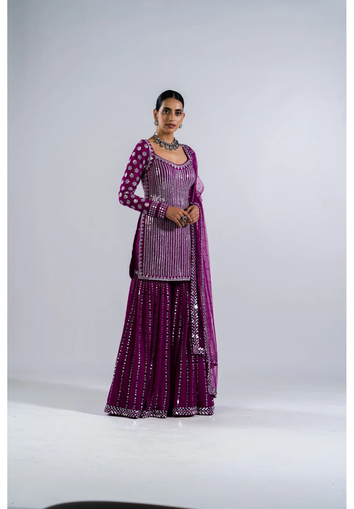 Pop Wine Sharara Set - Image 3