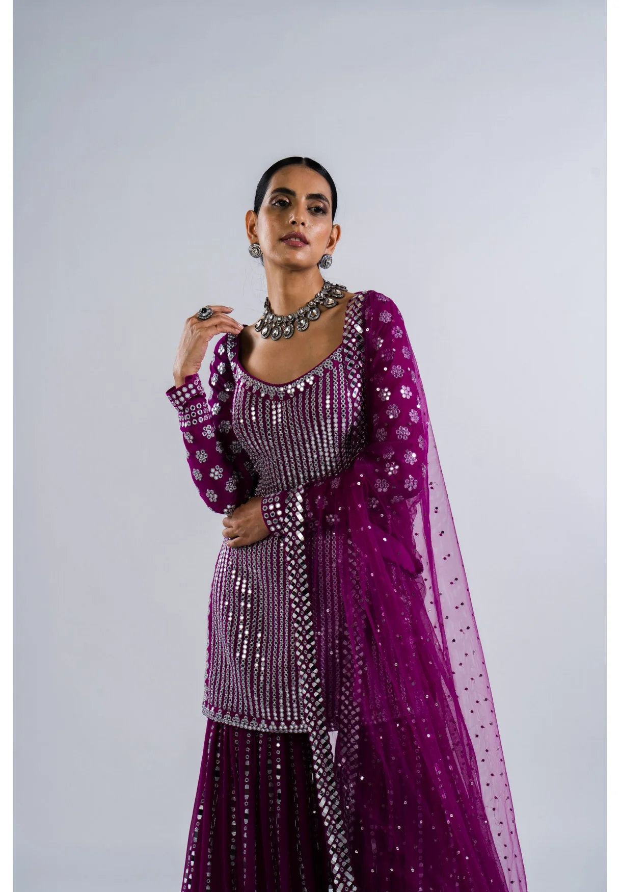 Pop Wine Sharara Set - Image 4