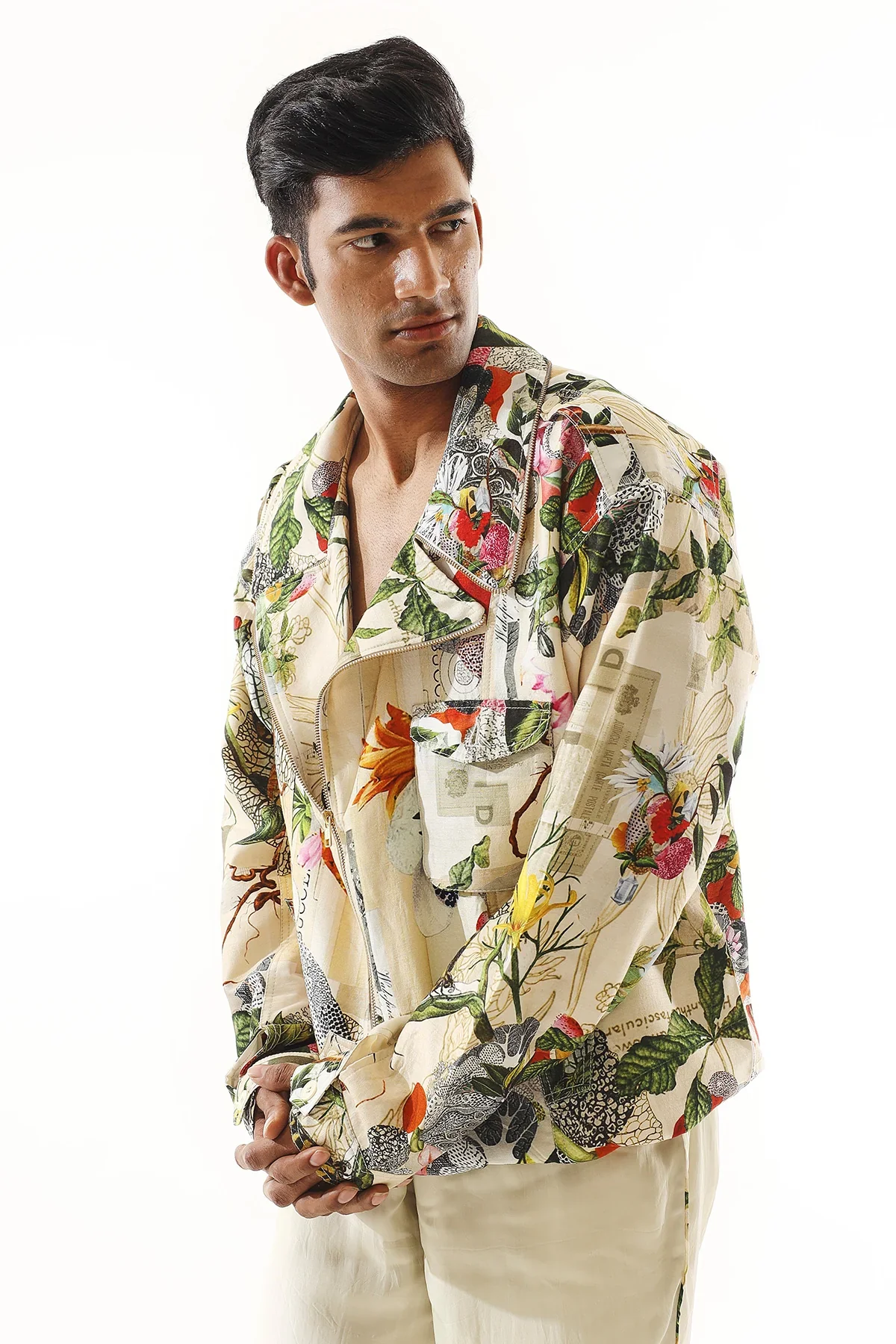 Printed Jacket And Jogger Set - Image 4