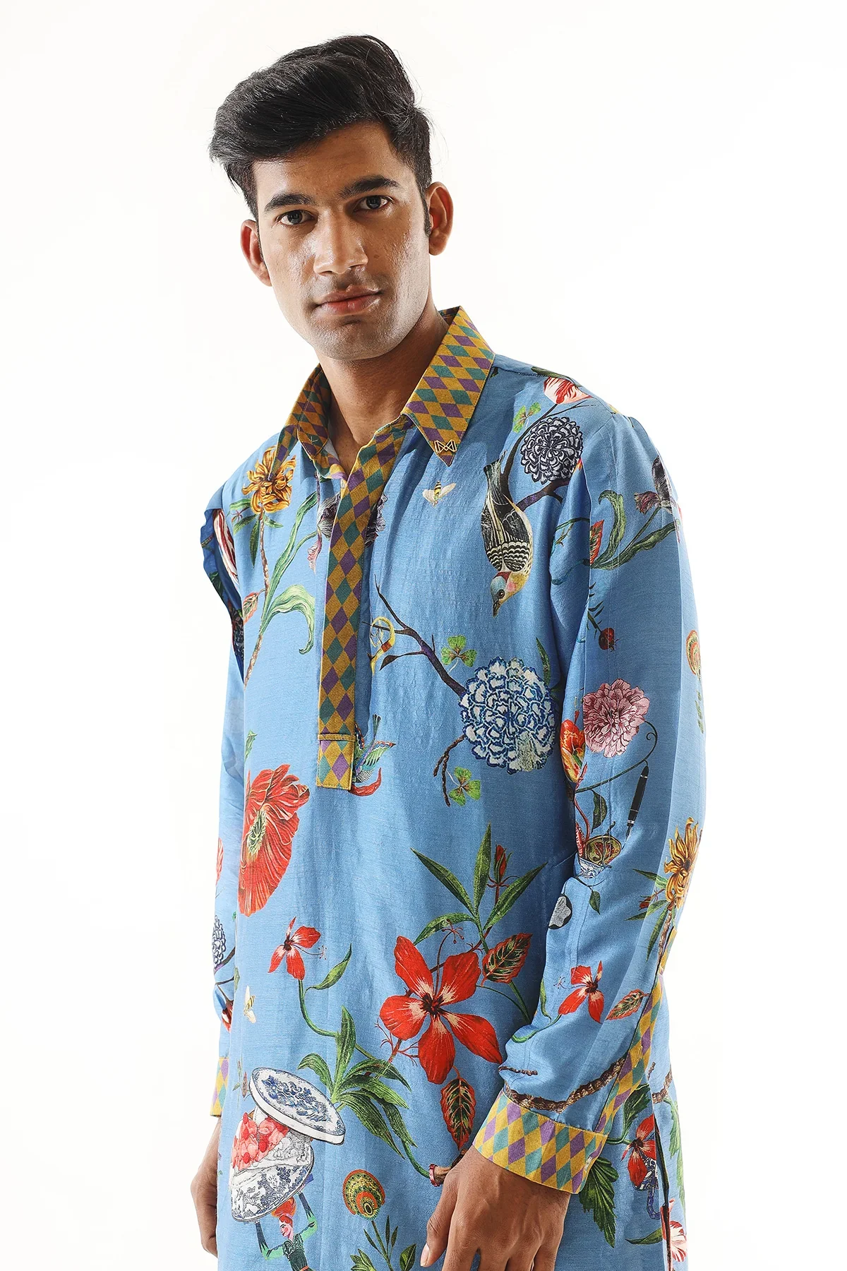 Printed Kurta And Pant Set - Image 2