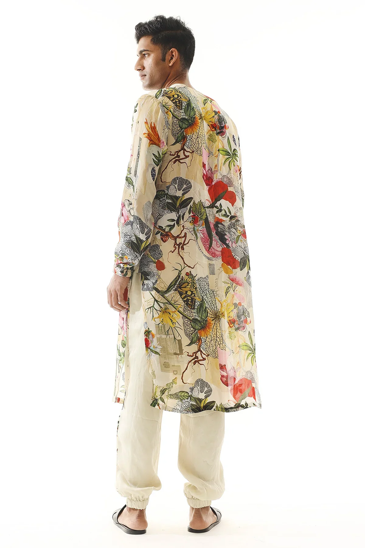 Printed Kurta With Pant Set - Image 2