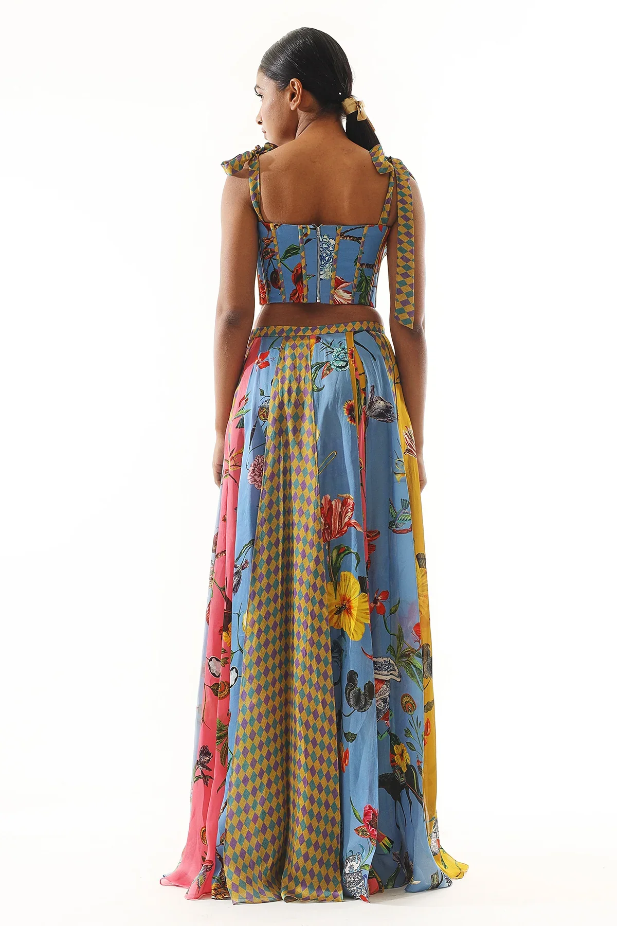 Printed Layered Skirt - Image 4