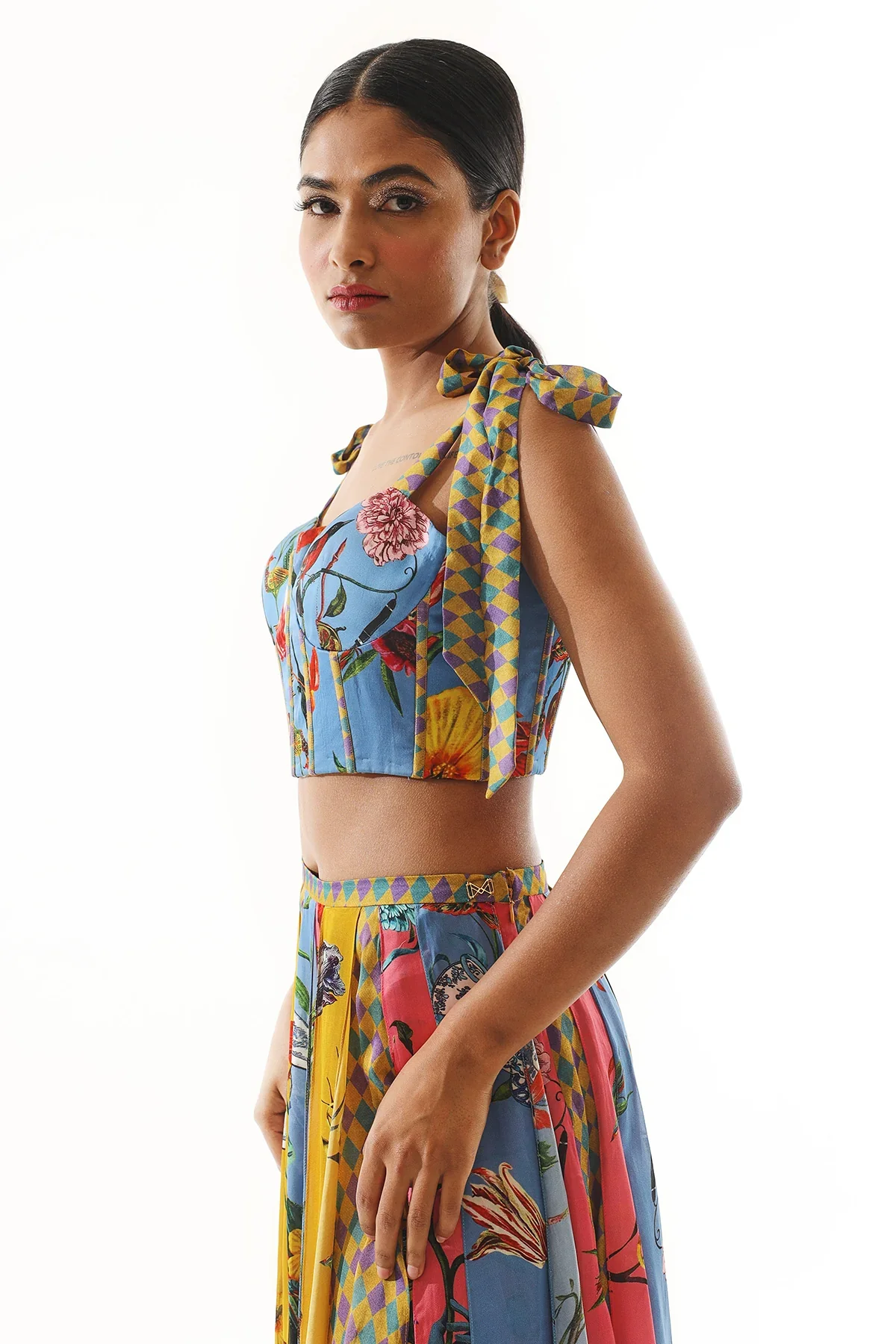 Printed Layered Skirt - Image 5
