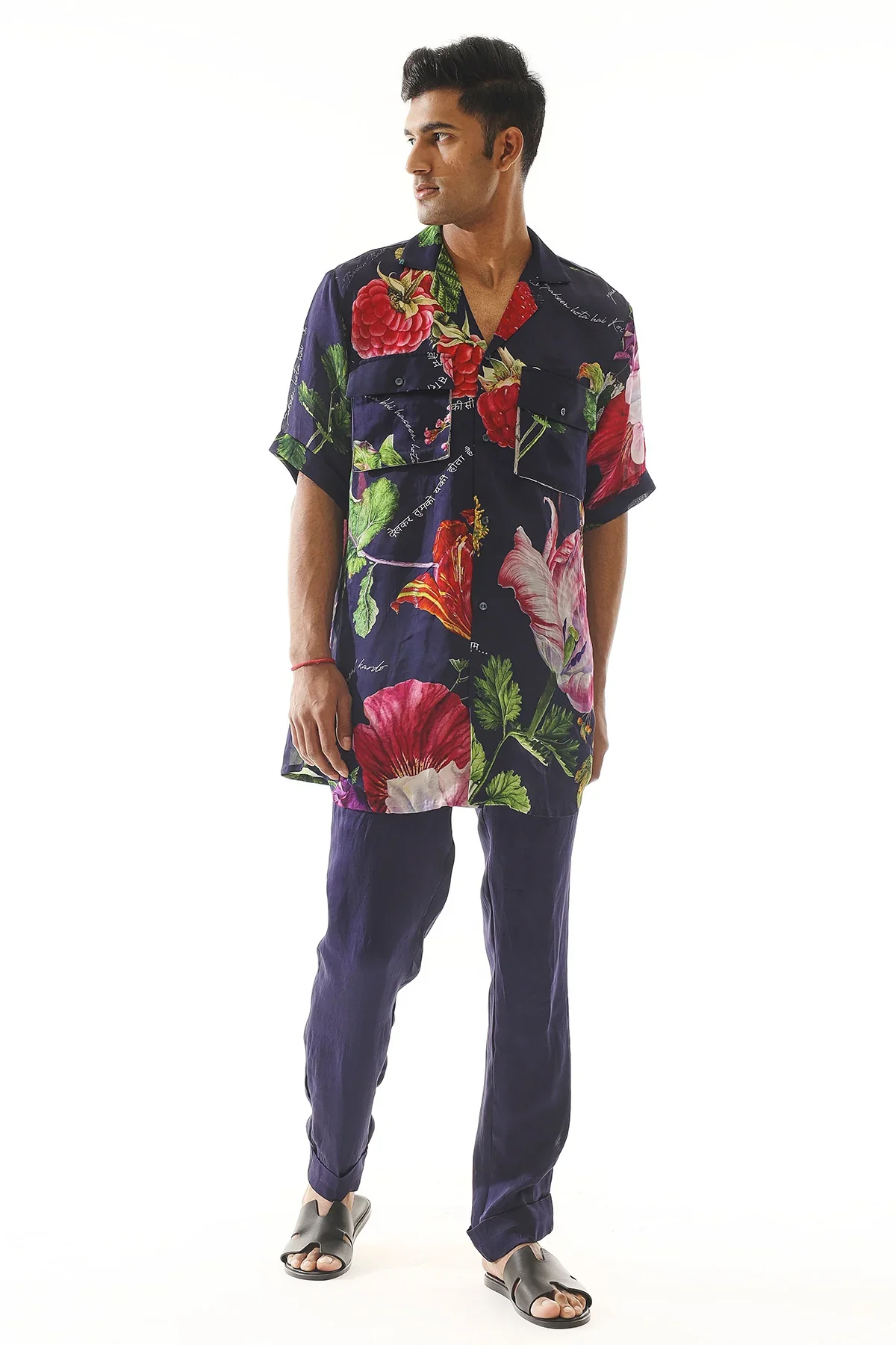 Printed Shirt With Pant Set - Image 3